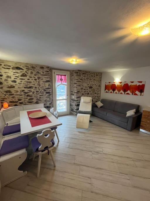 Ferienwohnung Trilocale Con Vista Piste Da Sci Villa d'Allegno Exterior foto